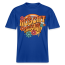BERLINER RETRO-NÜSCHT MUSS ICK-Relaxed Fit Unisex Bio-T-Shirt - Dunkelblau