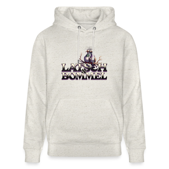 BERLINER LATSCH UND BOMMEL - Unisex Bio-Hoodie - Beige meliert