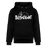 Berliner Spruch-BLÜMERANT-Unisex Bio-Hoodie - Schwarz