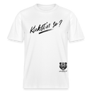 KIEKST'N SO? Relaxed Fit Unisex Bio-T-Shirt - Weiß