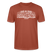 Berliner Spruch-FISIMATENTEN-Unisex Bio T-Shirt - Terrakotta