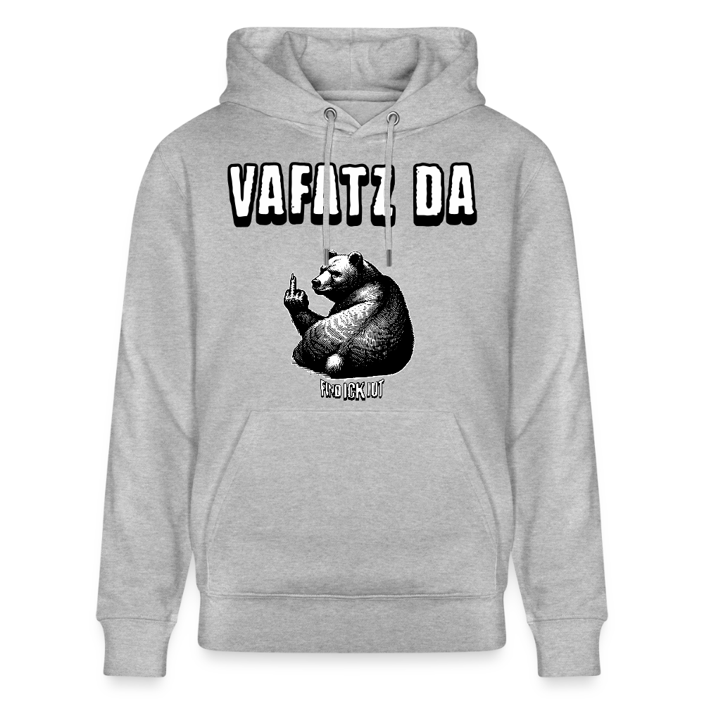 VAFATZ DA-Unisex Bio-Hoodie - Grau meliert