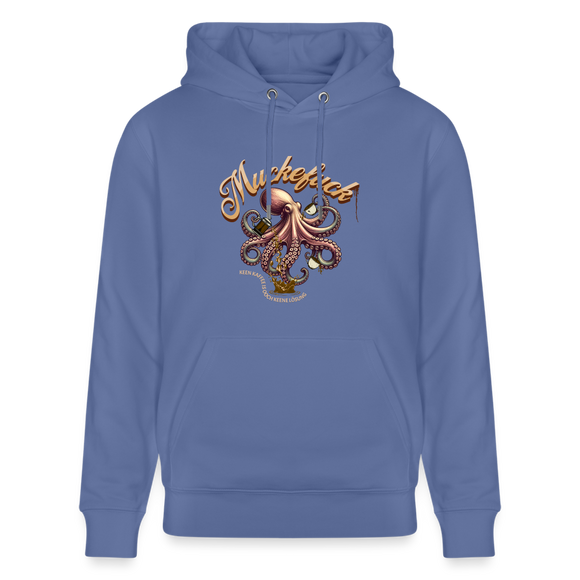 MUCKEFUCK - Unisex Bio-Hoodie - Blau
