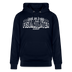 Berliner Spruch-FISIMATENTEN-Unisex Bio-Hoodie II - Navy