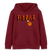 FLITZPIEPE - Kinder Bio-Hoodie - Burgunderrot