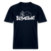 BLÜMERANT-RELAXED FIT Unisex Organic T-Shirt mit echt Berliner Schnauze - Navy