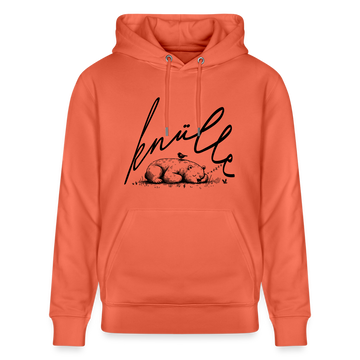 KNÜLLE - Unisex Bio-Hoodie - Hellrot