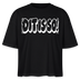 Berlin Shirt-DIT IS SO!-Frauen Boxy Bio-T-Shirt mit Berliner Schnauze - Schwarz