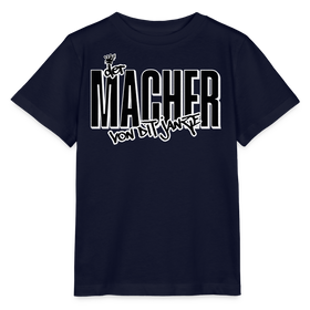 DER MACHER VON DIT JANZE - Kinder T-Shirt BIO - Navy