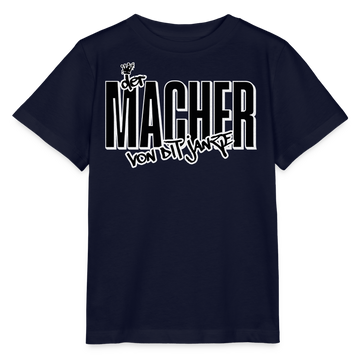 DER MACHER VON DIT JANZE - Kinder T-Shirt BIO - Navy