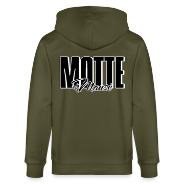 MOTTE UND MAUSI-Unisex Bio-Kapuzenjacke - Khaki
