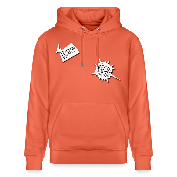 WATN? NÜSCHT!-Unisex Bio-Hoodie - Hellrot
