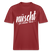 Berlin Shirt-NÜSCHT FÜR SCHWACHE NERVEN- RELAXED FIT Unisex Organic T-Shirt - Erdrot
