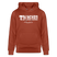 Berliner Begrüssung-TACHCHEN IHR FLITZPIEPEN- Bio-Hoodie - Terrakotta