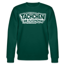 Berliner Spruch-TACHCHEN IHR FLITZPIEPEN-Unisex Bio-Sweatshirt - Forest
