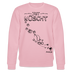 Weihnachten in Berlin25-JIBT NÜSCHT-Unisex Bio-Sweatshirt - Hellrosa
