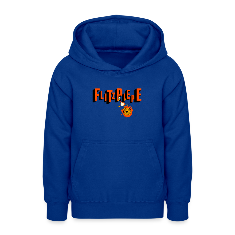 FLITZPIEPE - Teenager Hoodie - Royalblau