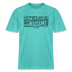Berliner Spruch-ICK WUNDER MIR-RELAXED FIT Unisex BIO T-Shirt - Poolblau