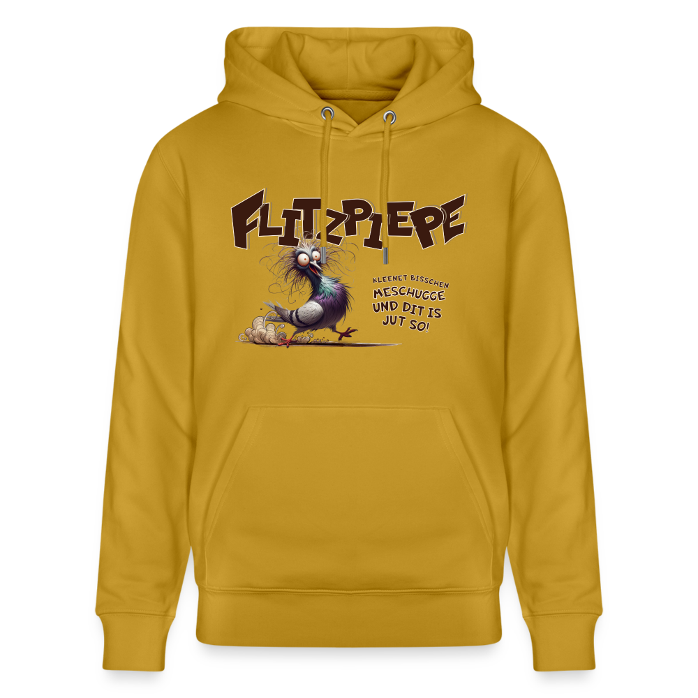 BERLINER FLITZPIEPE - Unisex Bio-Hoodie - Ocker