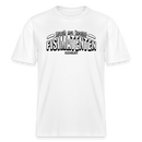 Berliner Spruch-FISIMATENTEN-RELAXED FIT Unisex BIO T-Shirt - Weiß