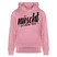 NÜSCHT FÜR SCHWACHE NERVEN-Unisex Bio-Hoodie mit Berliner Schnauze - Lila Traum