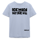 ICK MACH WAT ICK WILL-Bio Teenager T-Shirt - Lavendel-Violett