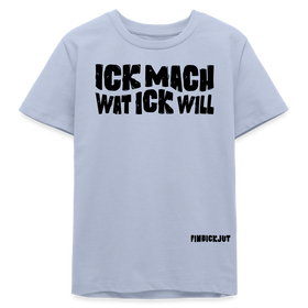ICK MACH WAT ICK WILL-Bio Teenager T-Shirt - Lavendel-Violett