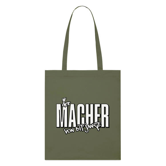 DER MACHER VON DIT JANZE - Bio-Stoffbeutel - Khaki