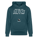 Berliner Spruch-Einfach AUS DAFFKE-Unisex Bio-Hoodie - Dunkles Petrol