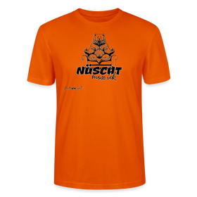 NÜSCHT MUSS ICK- Unisex T-Shirt BIO - Tieforange