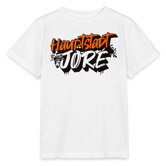 HAUPTSTADTJÖRE- BIO Kinder T-Shirt - Weiß