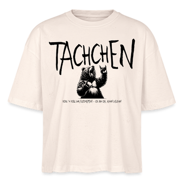 TACHCHEN BERLINER - Frauen Boxy Bio-T-Shirt - Naturweiß