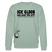 ICK GLOOB, MIR LAUST DER AFFE-Unisex Bio-Sweatshirt - Helles Graugrün