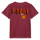 FLITZPIEPE - Kinder T-Shirt BIO - Burgunderrot
