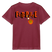 FLITZPIEPE - Kinder T-Shirt BIO - Burgunderrot