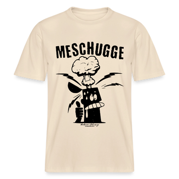 Berlin Shirt-MESCHUGGE - Relaxed Fit Unisex Bio-T-Shirt - Natur
