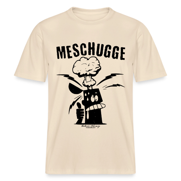 Berlin Shirt-MESCHUGGE - Relaxed Fit Unisex Bio-T-Shirt - Natur