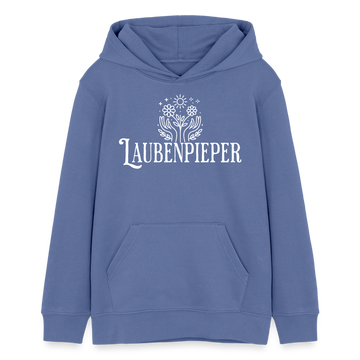 LAUBENPIEPER-Teenager Bio-Hoodie - Blau