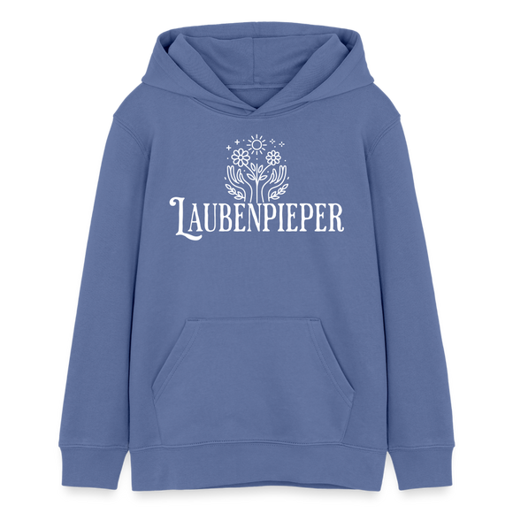 LAUBENPIEPER-Teenager Bio-Hoodie - Blau