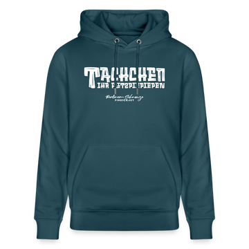 Berliner Begrüssung-TACHCHEN IHR FLITZPIEPEN- Bio-Hoodie - Dunkles Petrol