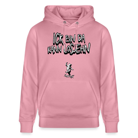 ICK BIN DA-Unisex Bio-Hoodie - Lila Traum