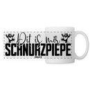 SCHNURZPIEPE - Panoramatasse - Weiß