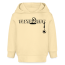 EINE FLITZPIEPE - Bio Hoodie BABY - Creme