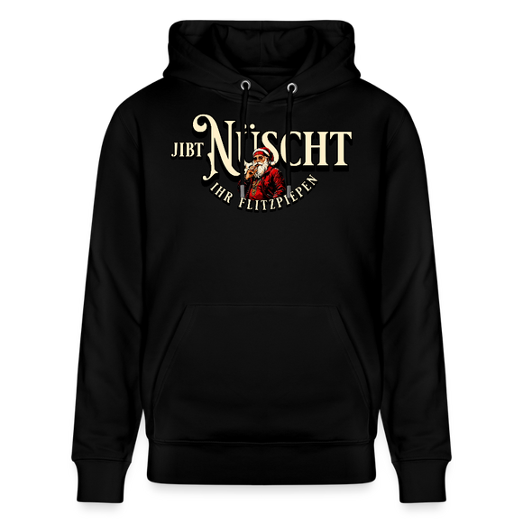 JIBT NÜSCHT IHR FLITZPIEPEN - Unisex Bio-Hoodie - Schwarz