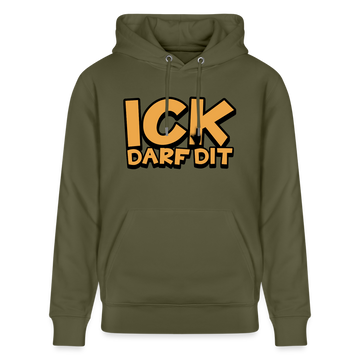 ICK DARF DIT - Bio-Hoodie CRUISER - Khaki Grün