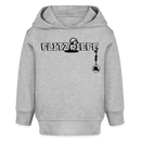 EINE FLITZPIEPE - Bio Hoodie BABY - Grau meliert