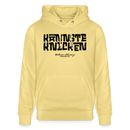 Berliner Schnauze - KANNSTE KNICKEN-Unisex Bio-Hoodie - Gelb Viva 