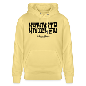 Berliner Schnauze - KANNSTE KNICKEN-Unisex Bio-Hoodie - Gelb Viva 