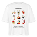 MESCHUGGE-Frauen Boxy Bio-T-Shirt - Weiß