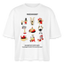 MESCHUGGE-Frauen Boxy Bio-T-Shirt - Weiß